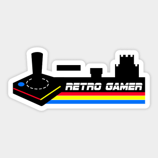 retro gamer Sticker